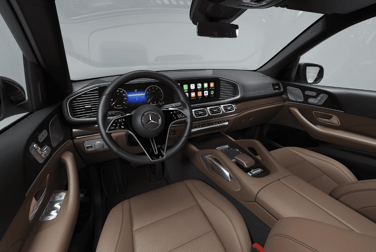 Interior of 2026 Mercedes-Benz GLS SUV for sale near Slidell, LA