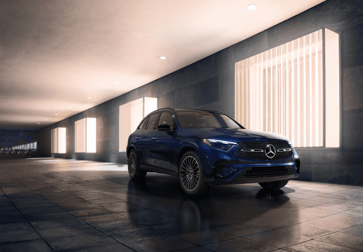 New blue 2026 Mercedes-Benz GLC SUV for sale in Covington, LA