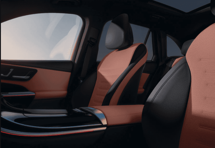 Front row of new 2026 Mercedes-Benz GLC SUV near New Orleans, LA