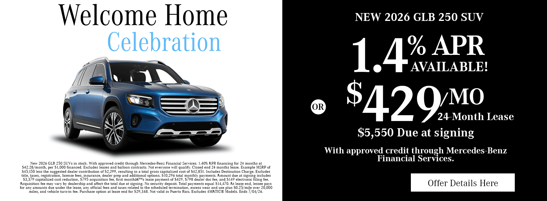 New 2025 GLB 250 SUV Deals Near Me in Fayetteville, NC