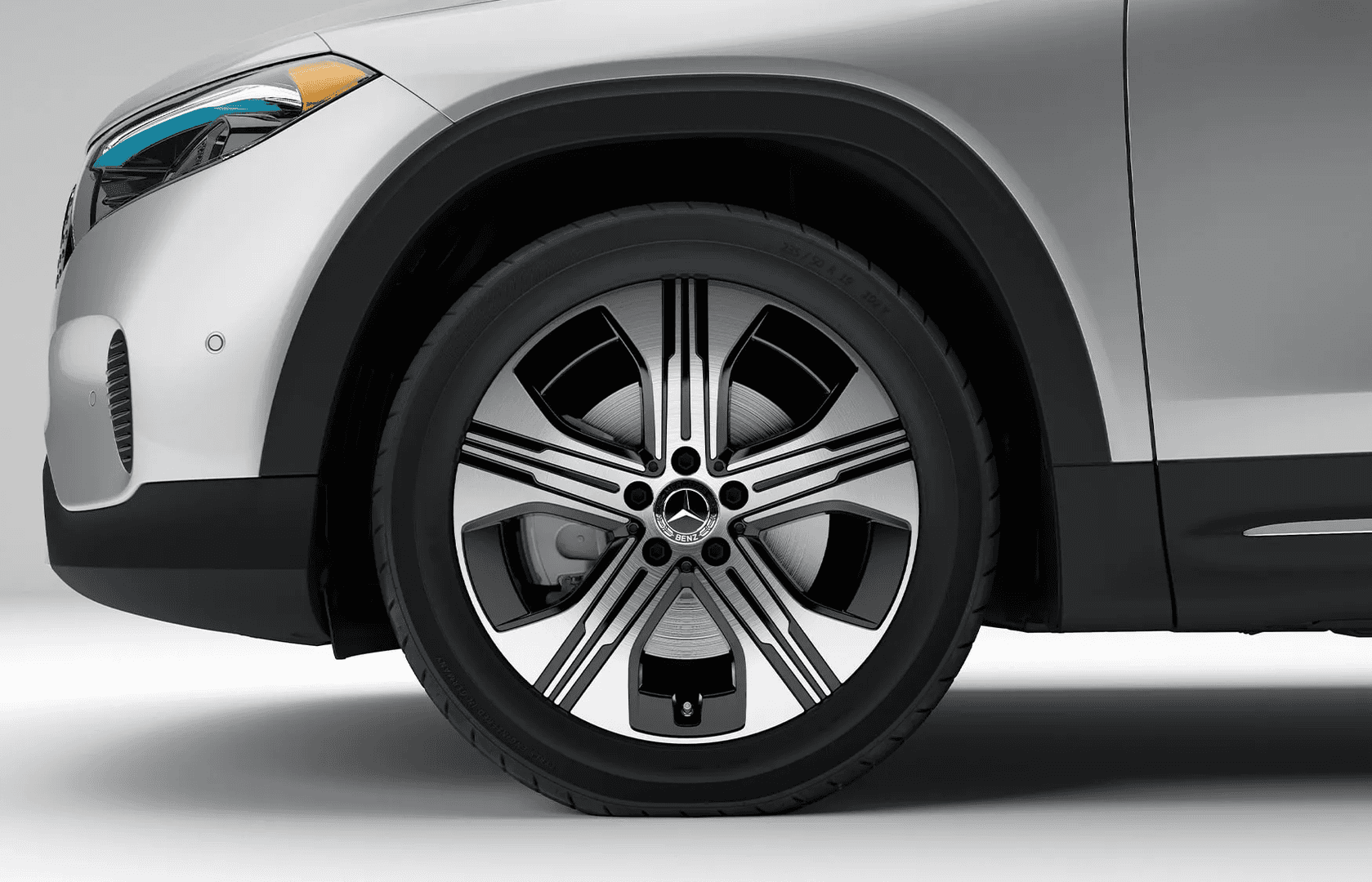Front Wheel of Mercedes Benz in Fayetteville, NC