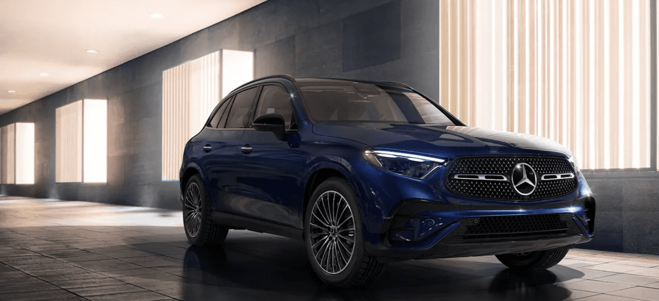 Blue 2026 Mercedes-Benz GLC SUV for sale near Lumberton, NC
