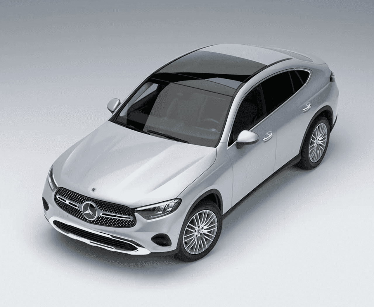 2026 Mercedes-Benz GLC Coupe SUV exterior near Raleigh, NC
