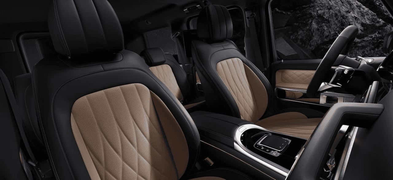 2026 Mercedes-Benz G-Class luxury interior near Pinehurst, NC