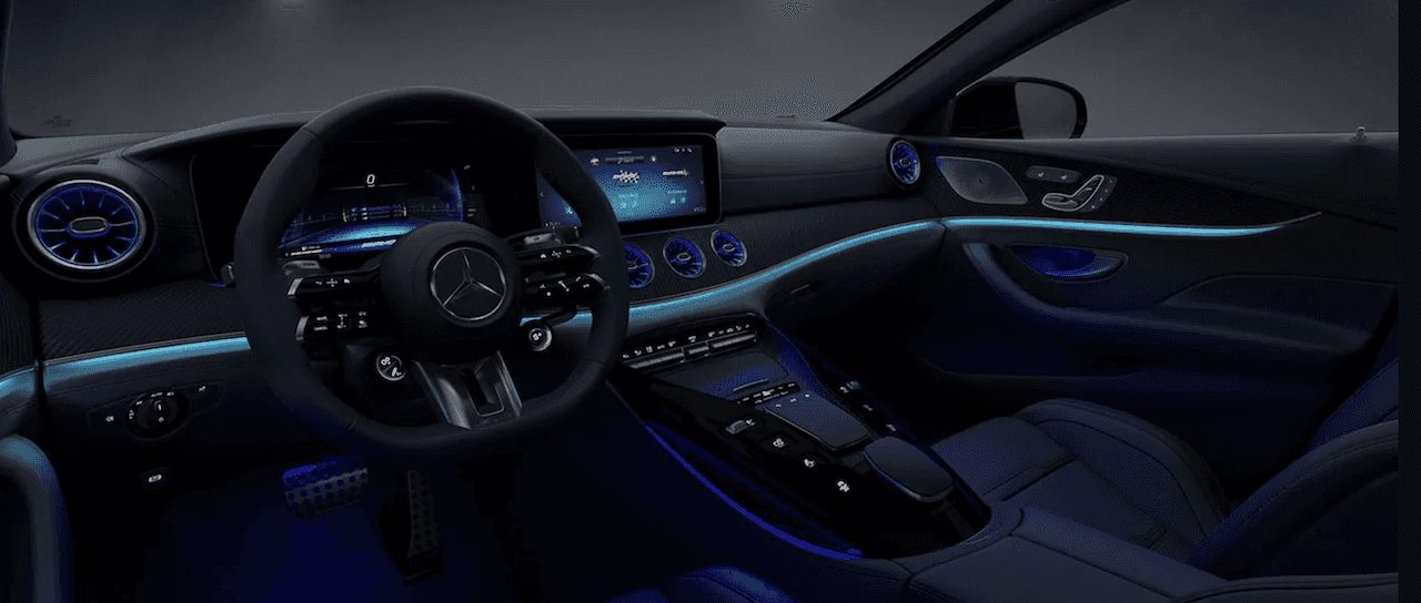 2026 Mercedes-AMG GT 4-Door Coupe interior near Raleigh, NC