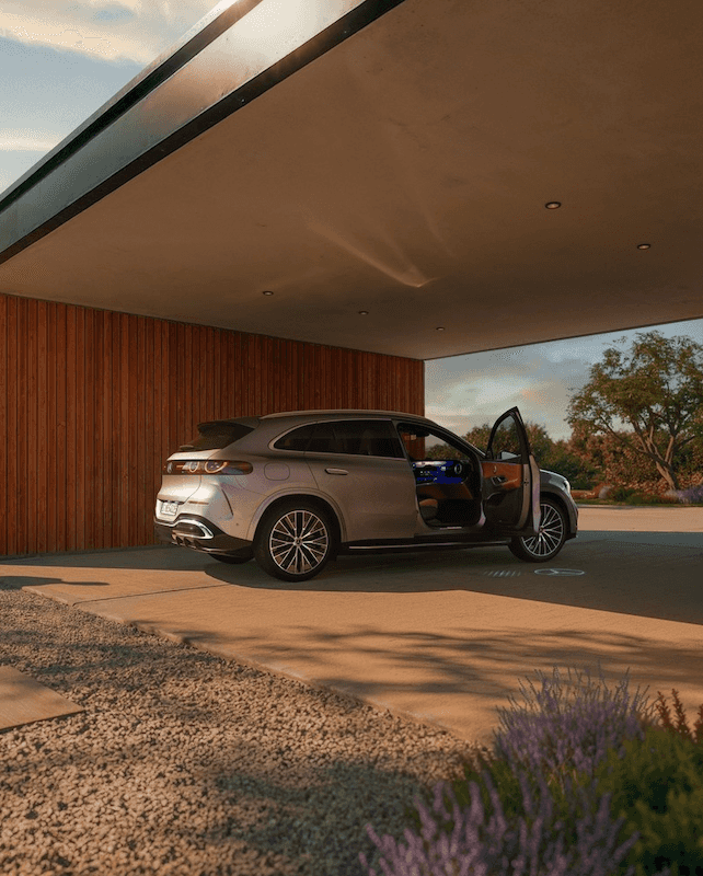 Luxury Mercedes-Benz SUV for summer travel near Fayetteville, NC