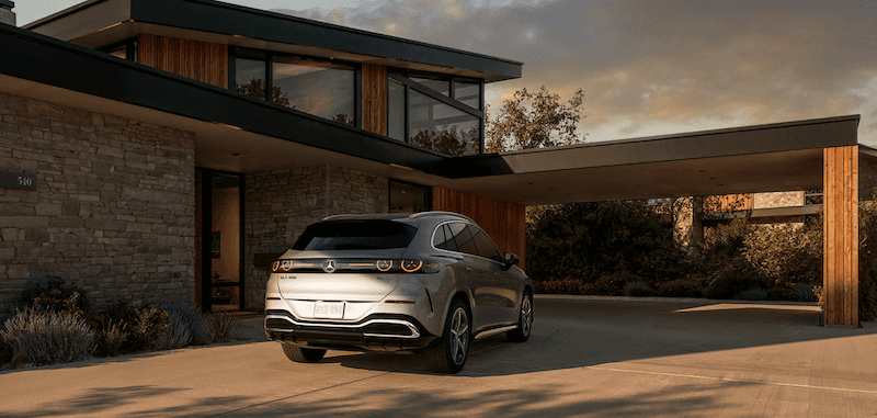 2027 Mercedes-Benz GLC Electric SUV interior near Sanford, NC