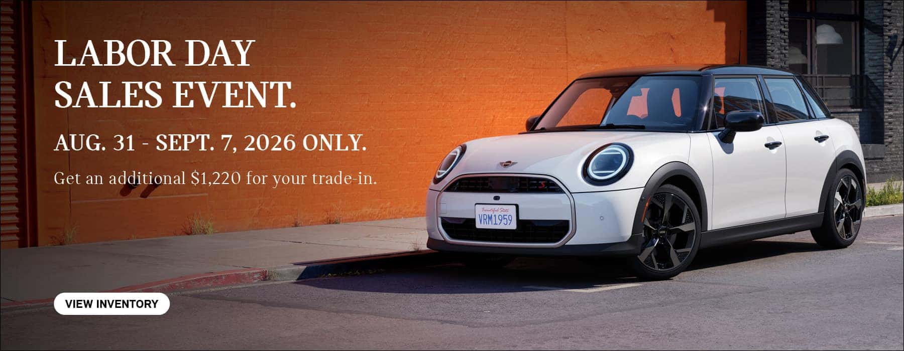 Join us for our Labor Day Event at MINI of Austin