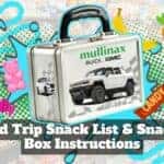 Road Trip Snack List And Snackle Box Instructions