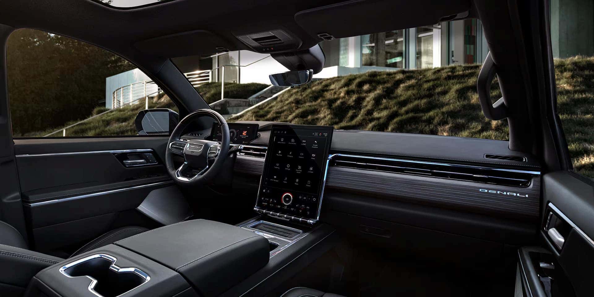 2025 GMC SIERRA EV DENALI interior driver and passenger view