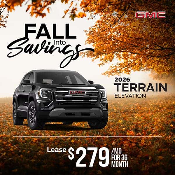 2026 GMC Terrain Elevation Lease
