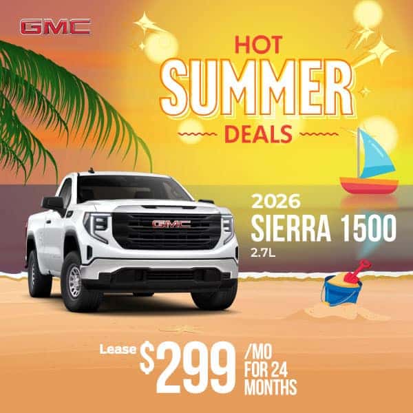 2026 GMC Sierra 1500 2.7L Lease