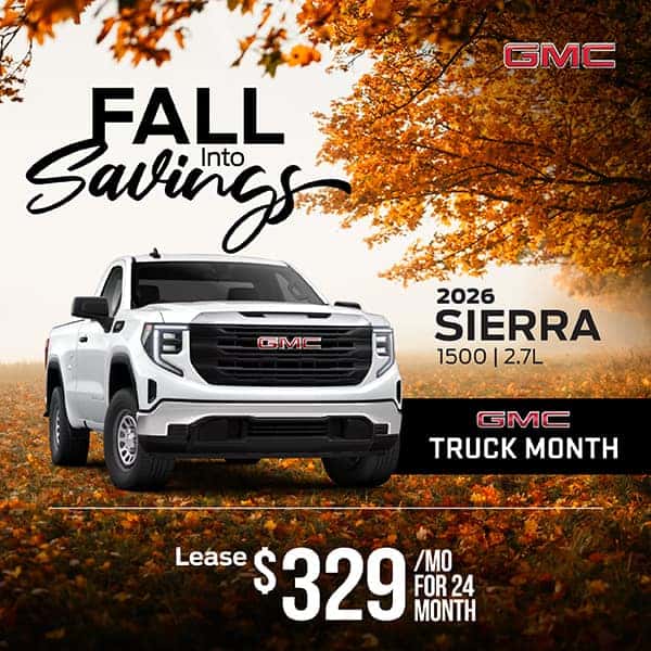 2026 GMC Sierra 1500 2.7L Lease