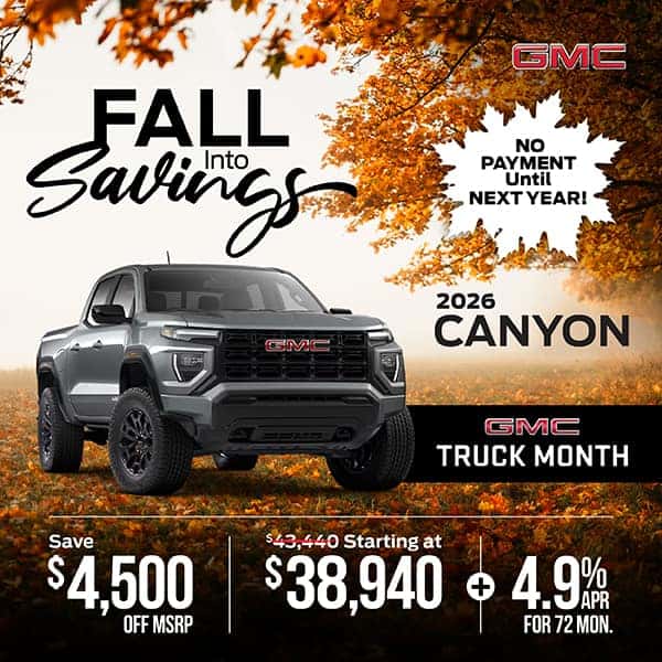 2026 GMC Canyon 