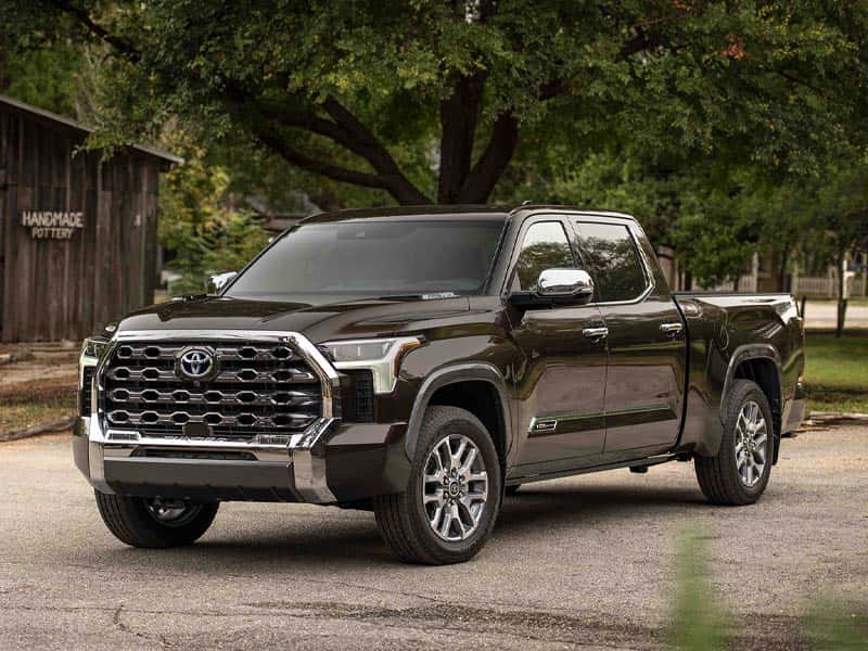 New 2023 Toyota Tundra models and trim levels