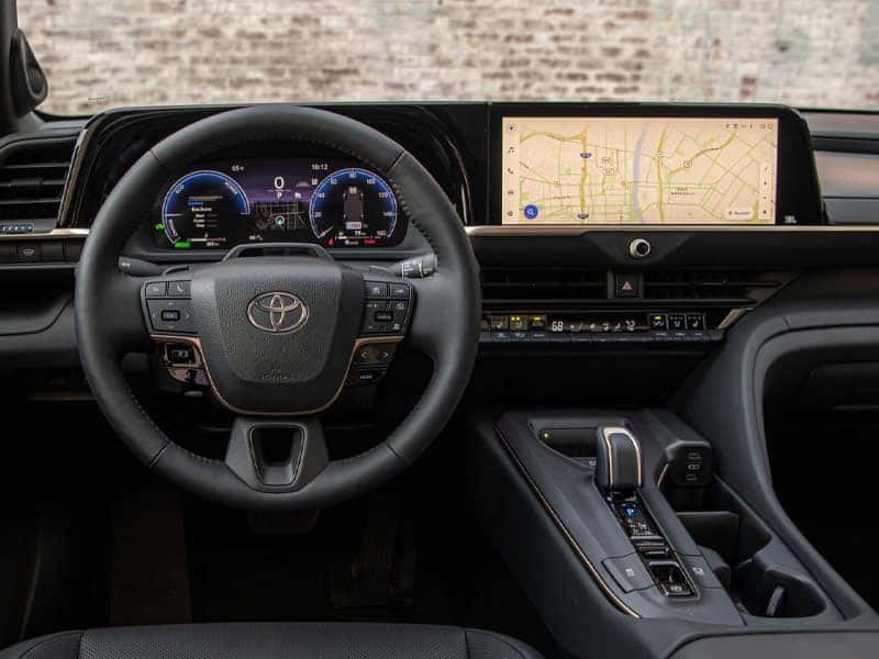 New 2025 Toyota Crown Sedan Interior Comfort Features and Technology