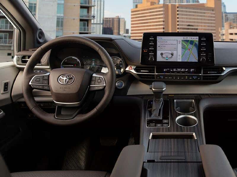 New 2025 Toyota Sienna Minivan Interior Comfort Features and Technology