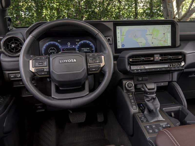 New 2025 Toyota Land Cruiser Midsize Off-Road SUV Interior Comfort Features and Technology