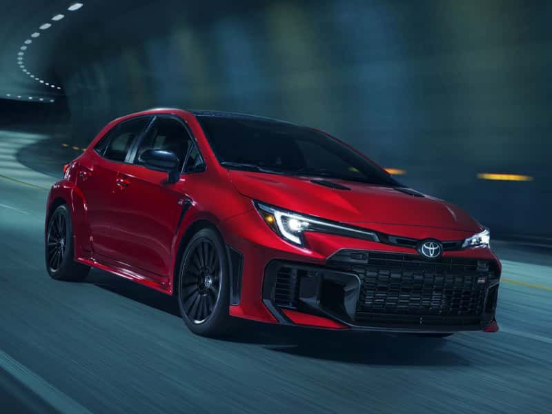 New 2025 Toyota GR Corolla Compact Hot Hatch Sports Car Engine Performance and Powertrain