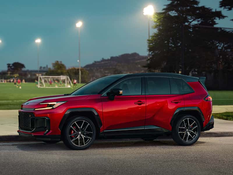 New 2026 Toyota RAV4 GR Sport Compact SUV Exterior Styling Models and Trim Levels