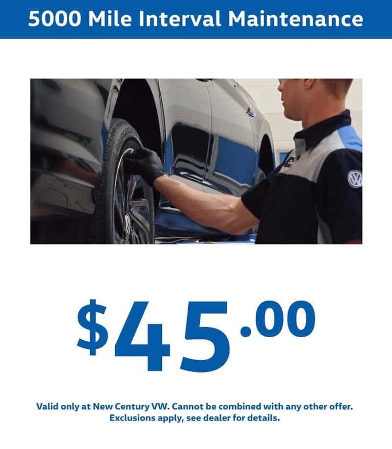 5k mile service