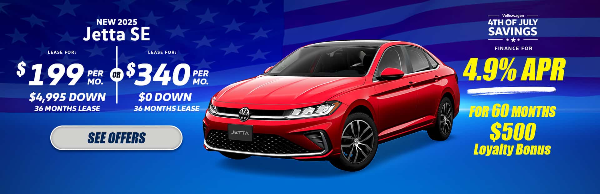New VW Jetta SE Lease special