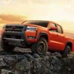 Front exterior view of the 2025 Nissan Frontier for sale in Oconomwoc, WI