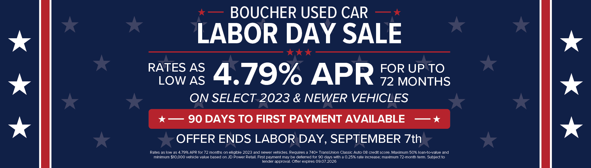 Labor Day Sale