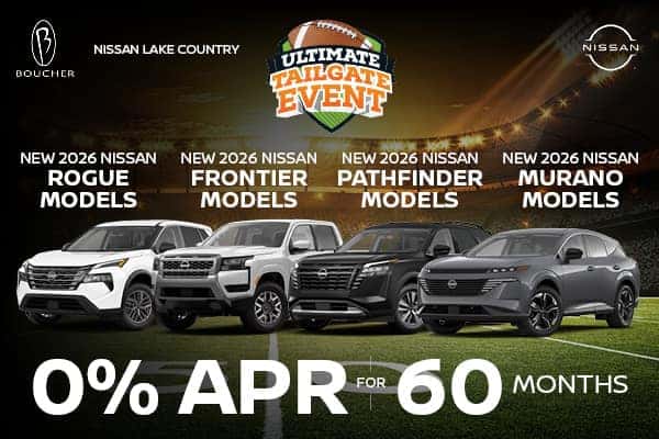 Enjoy 0% APR Financing for 60 Months on Select New 2026 Nissan Models!