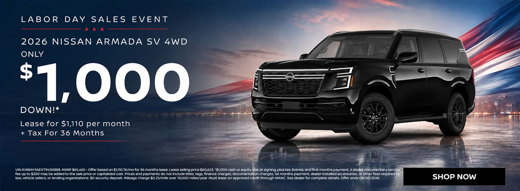 2026-Nissan-Armada-SV-4WD