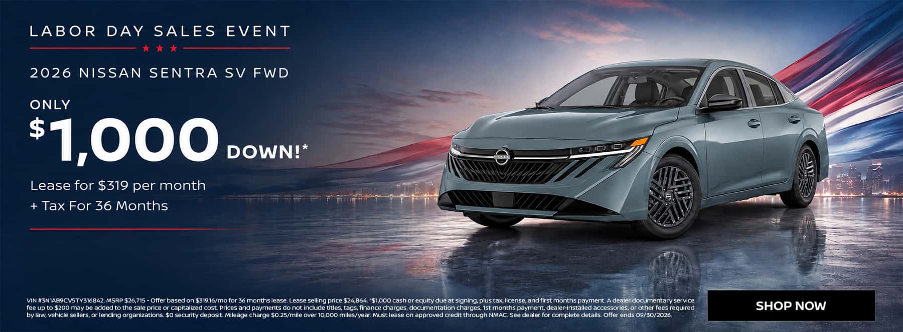 2026-Nissan-Sentra-SV-FWD