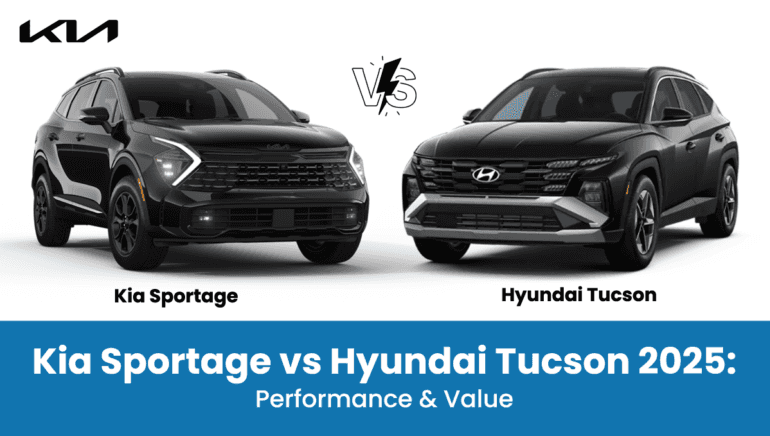 2025 Kia Sportage vs Hyundai Tucson: Performance & Value
