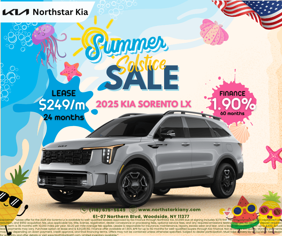 2025 Kia Sorento Lease Offer