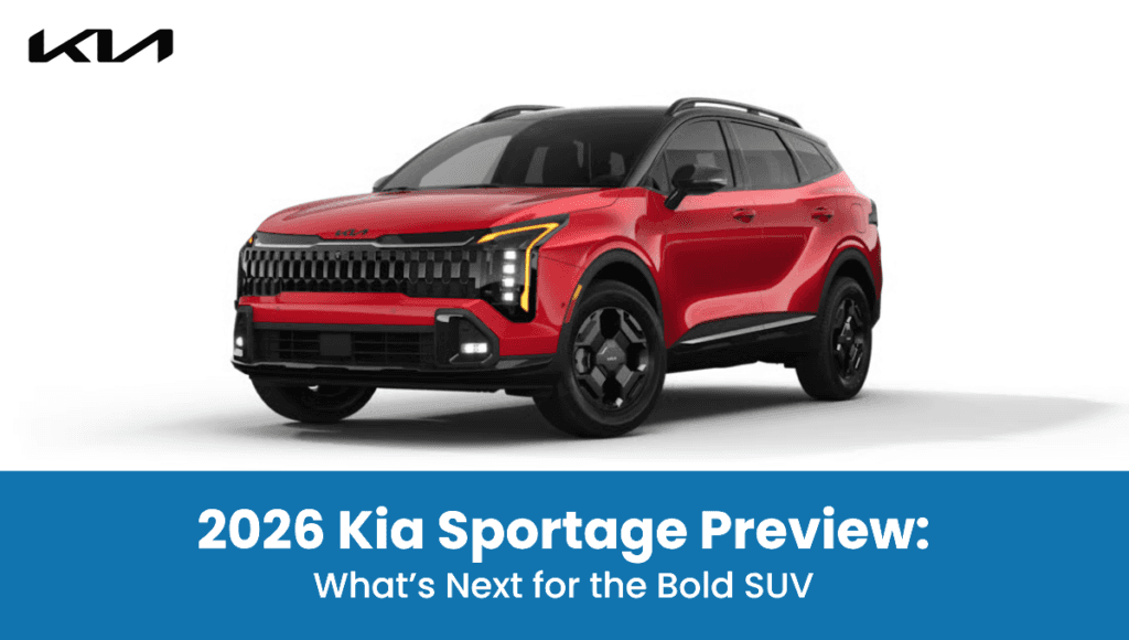 2026 Kia Sportage Preview: What’s Next for the Bold SUV