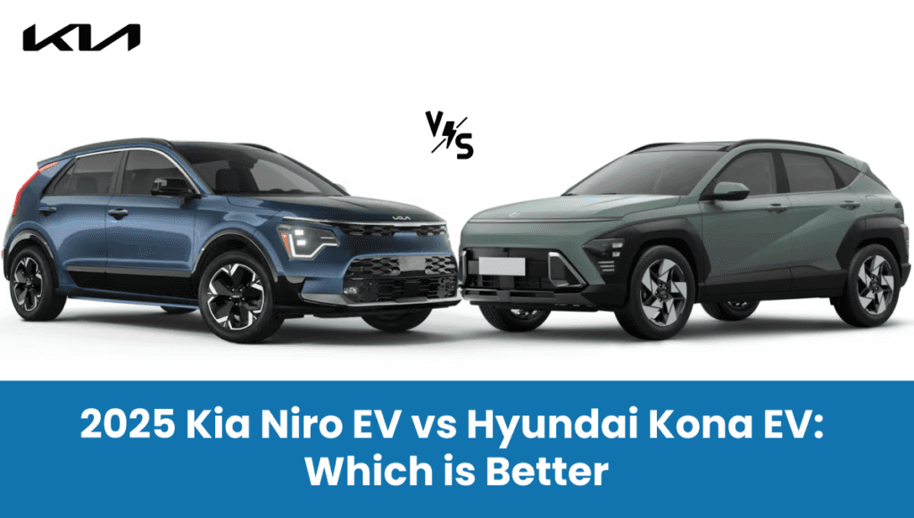 2025 Kia Niro EV vs Hyundai Kona EV Comparison