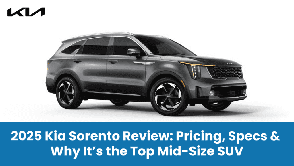 2025 Kia Sorento Review: Pricing, Specs | Northstar Kia, NY