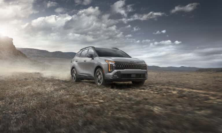2026 Kia Sportage offroading