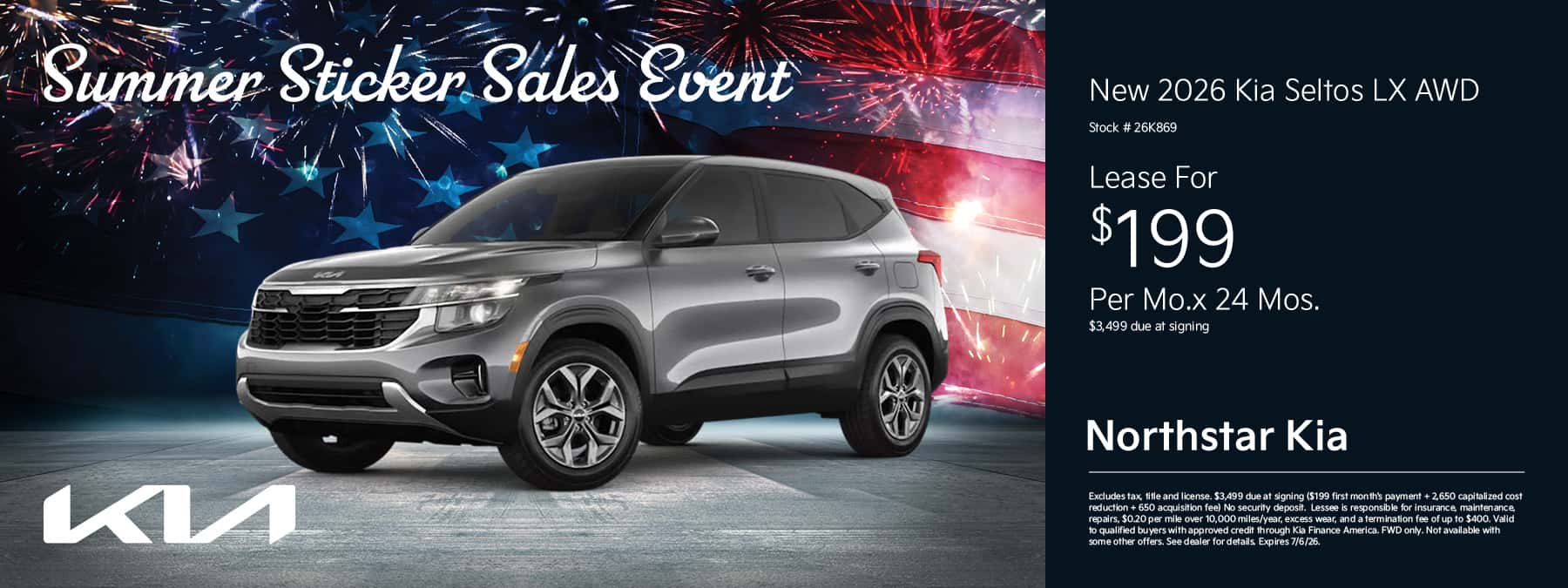 New 2026 Kia Seltos | Northstar Kia
