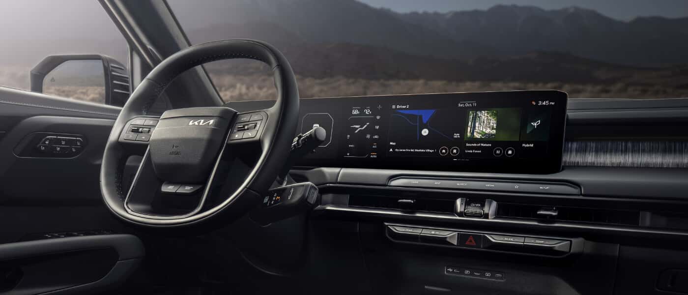 2027 Kia Telluride interior dashboard
