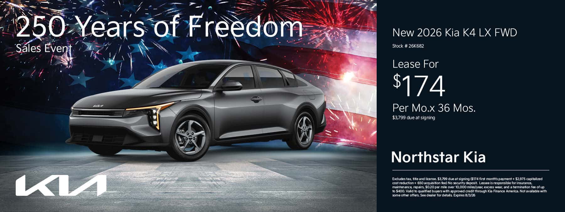 New 2026 Kia K4 | Northstar Kia