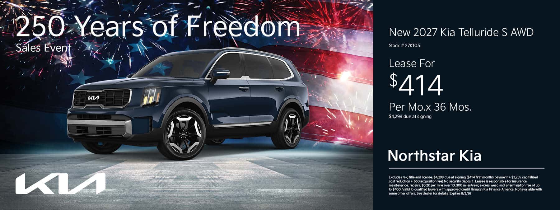 New 2027 Kia Telluride | Northstar Kia