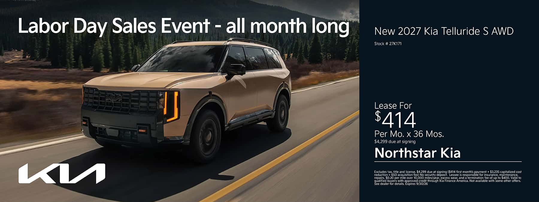 New 2027 Kia Telluride | Northstar Kia