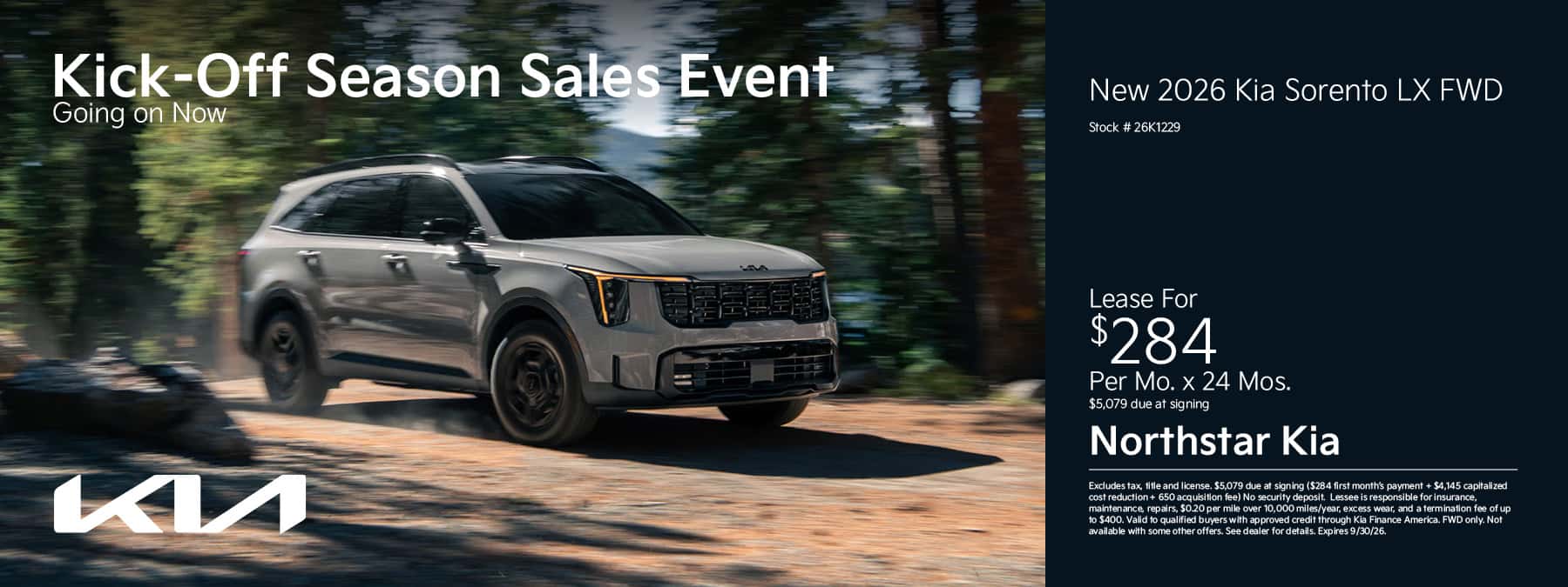 New 2026 Kia Sorento | Northstar Kia
