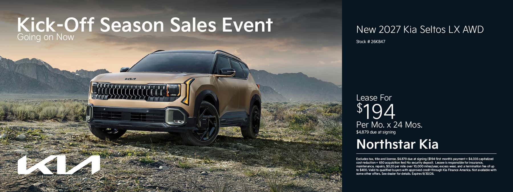 New 2027 Kia Seltos | Northstar Kia