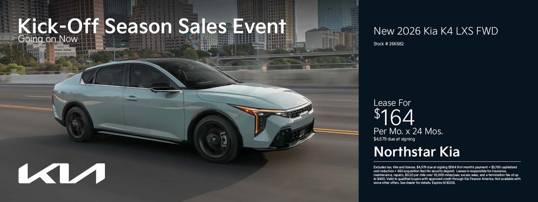 New 2026 Kia K4 | Northstar Kia