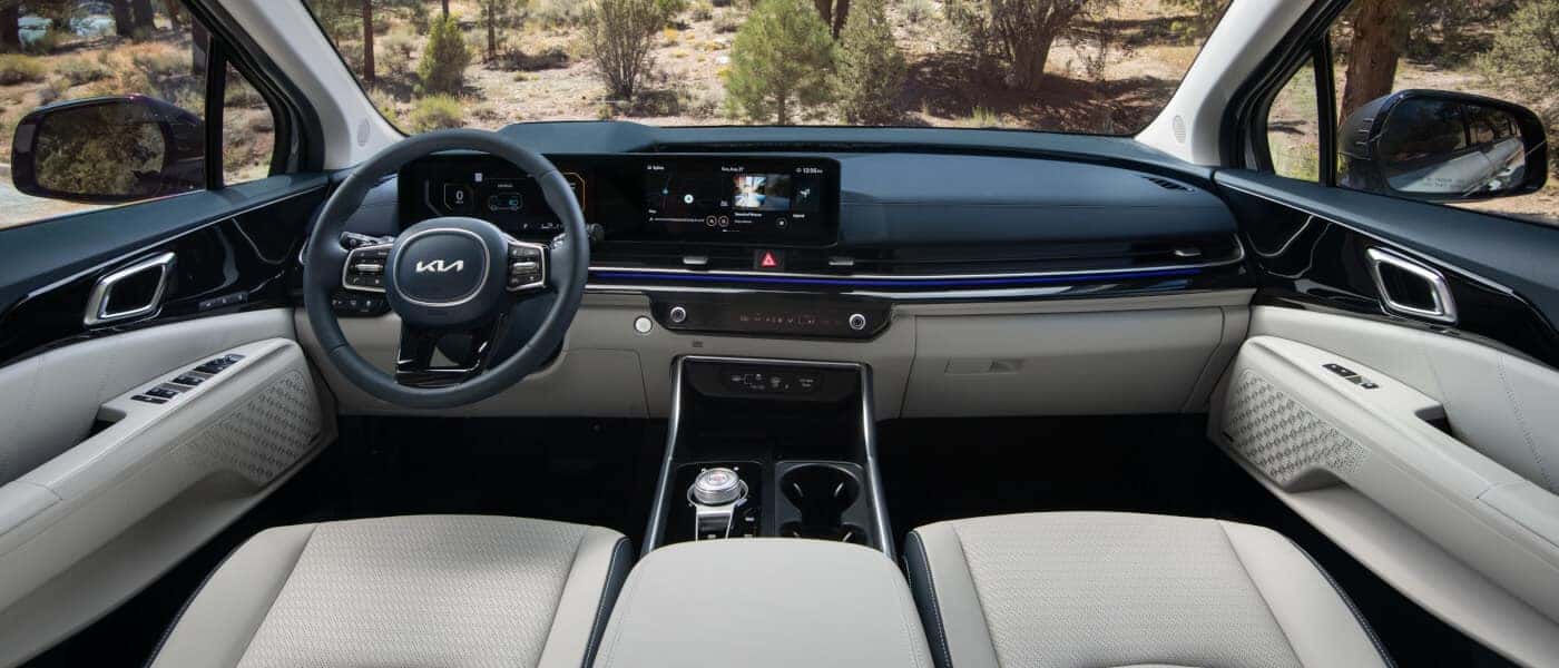 2026 Kia Carnival MPV interior dashboard