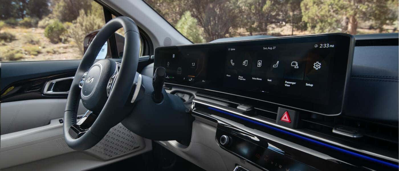 2026 Kia Carnival MPV infotainment system