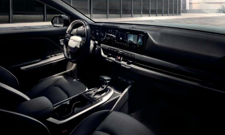 2026 Kia K4 front seats and dashboard