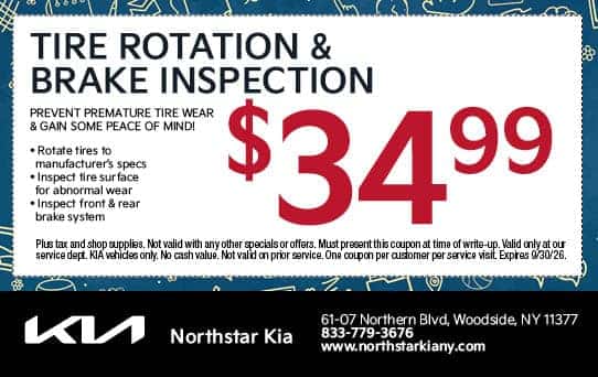 Tire Rotation and Brake Inspection