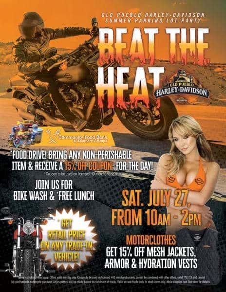 July 27th Event at Old Pueblo Harley-Davidson
